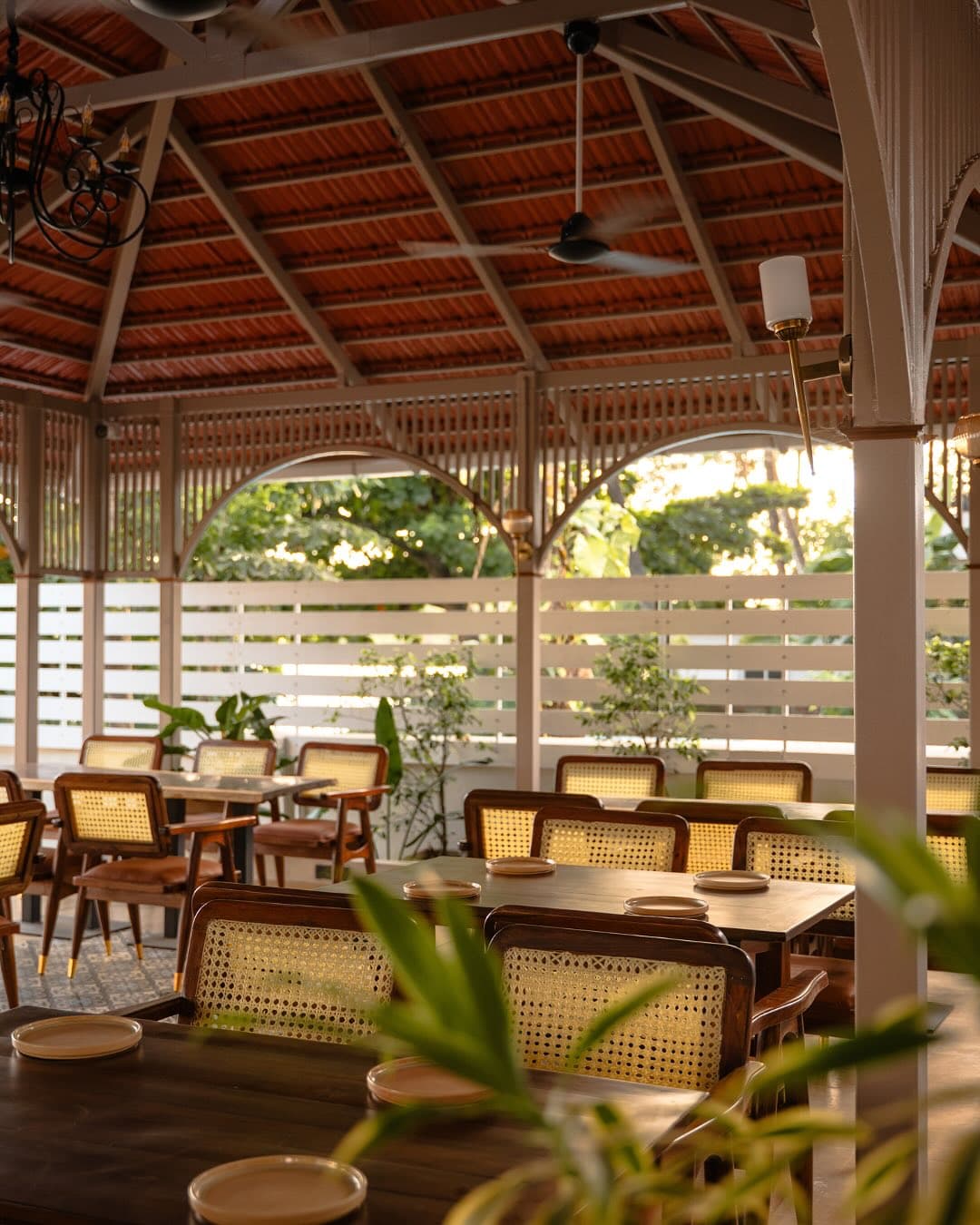 A Chimbel House — outdoor seating area