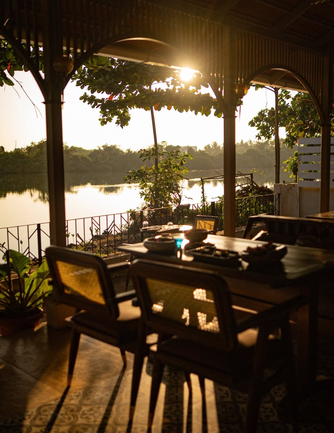 A Chimbel House — sunset ambience
