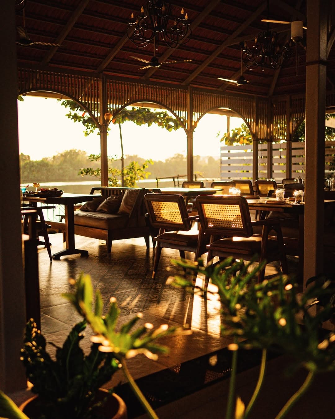 A Chimbel House — outdoor seating area